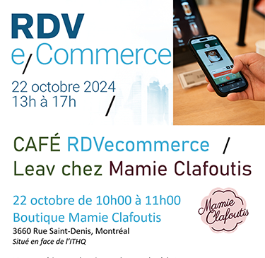 Photo de CAFÉ RDVecommerce Leav chez Mamie Clafoutis