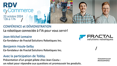 LA ROBOTIQUE CONNECTÉE À L’IA POUR VOUS SERVIR!