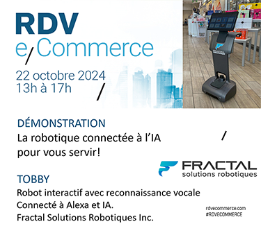 LA ROBOTIQUE CONNECTÉE À L’IA POUR VOUS SERVIR!